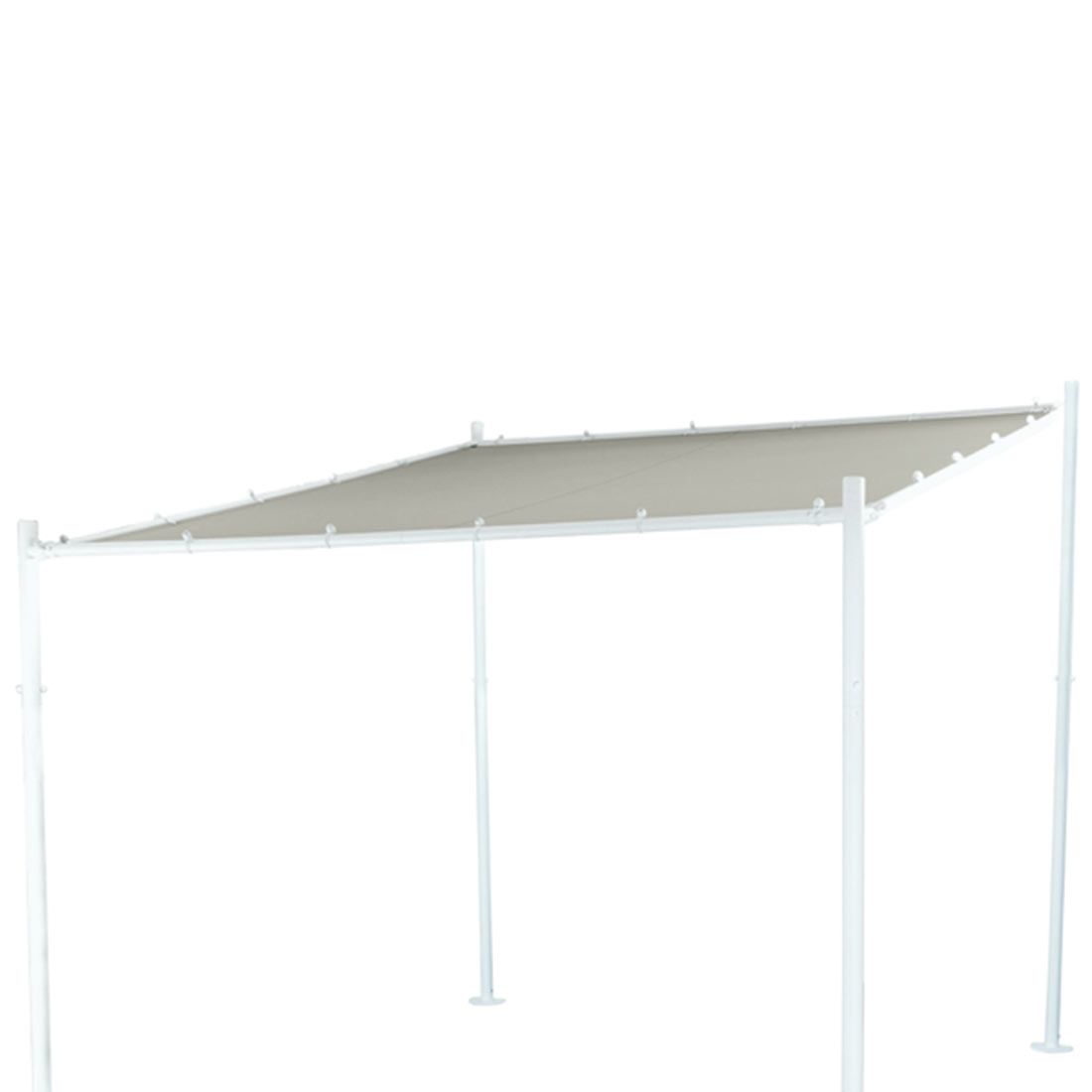 Garden Impressions Esprit paviljoen ecru 3x4 m | Leen Bakker