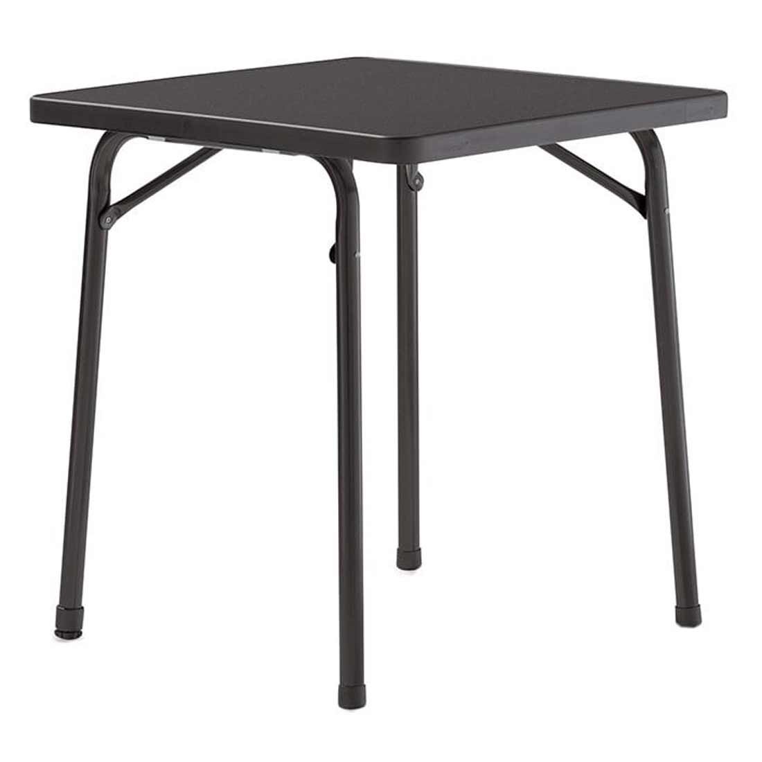 Sieger Boulevard Klapptisch 70x70cm Stahl/Mecalit Eisengrau/Schiefer Anthrazit