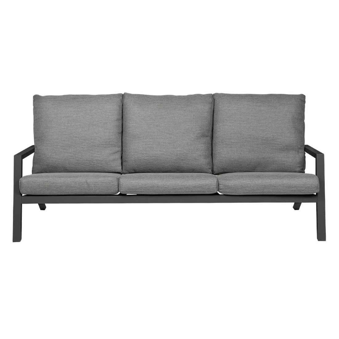 Siena Garden Belia 3-Sitzersofa Aluminium inklusive Kissen