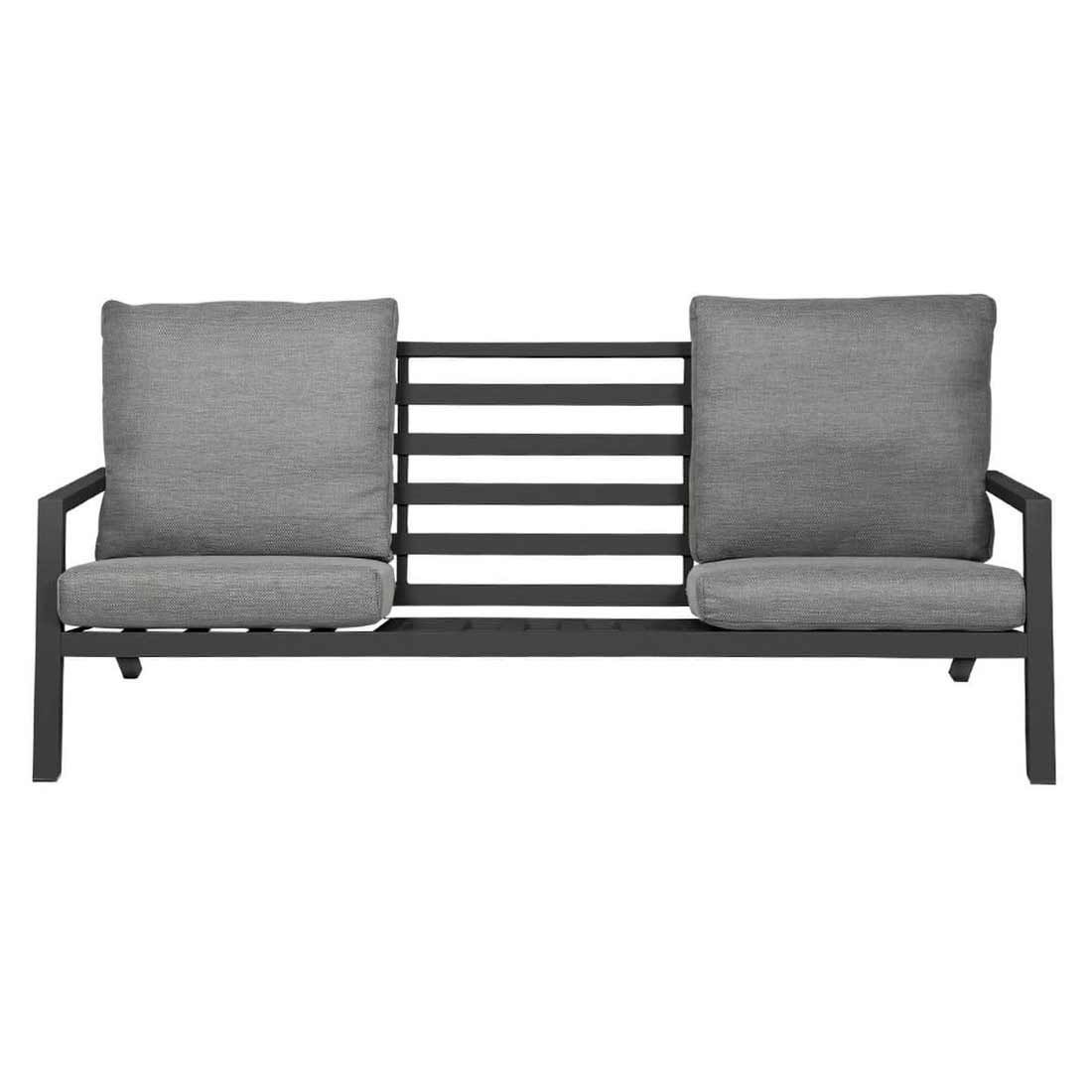 Siena Garden Belia 3-Sitzersofa Aluminium inklusive Kissen