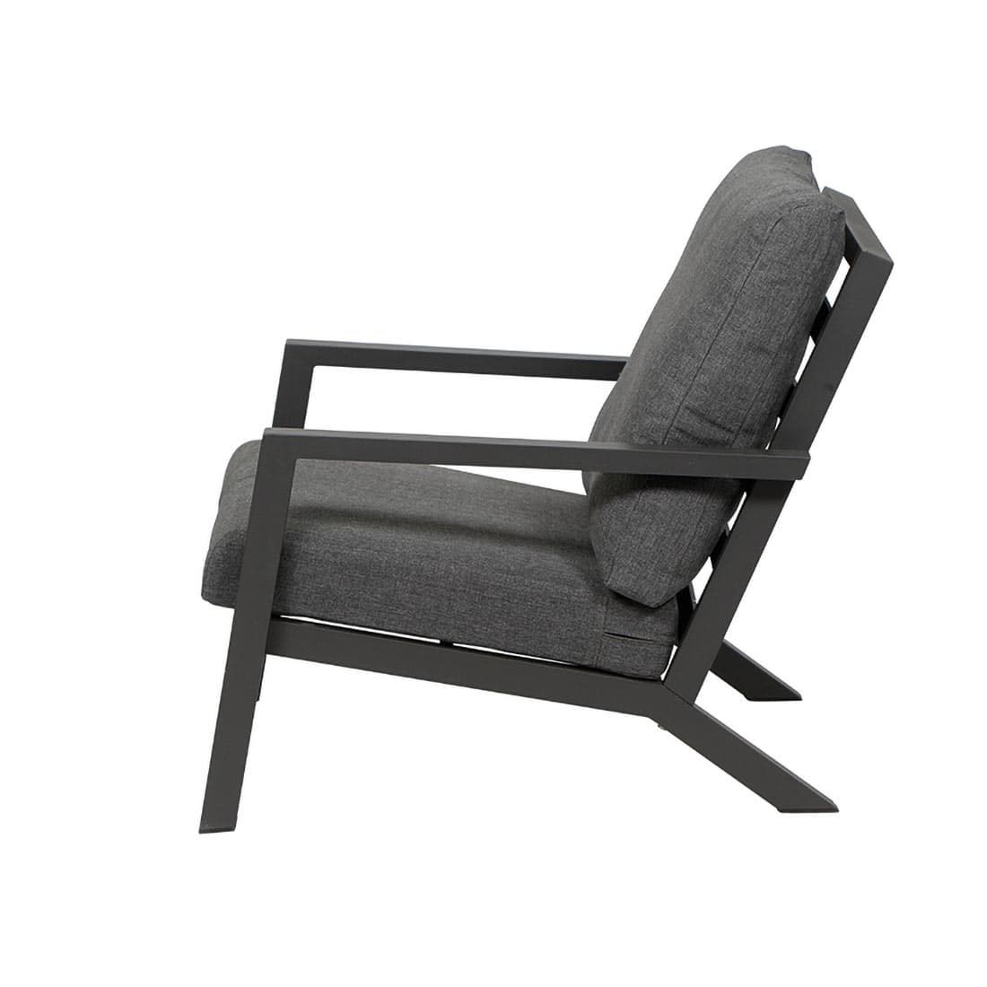 Siena Garden Belia Loungesessel Aluminium inklusive Kissen