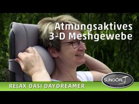 Sungörl Oasi Daydreamer Natur XL Relaxliege Stahl/3D-Gewebe