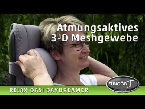 Sungörl Oasi Daydreamer Cayenne XL Relaxliege Stahl/3D-Gewebe