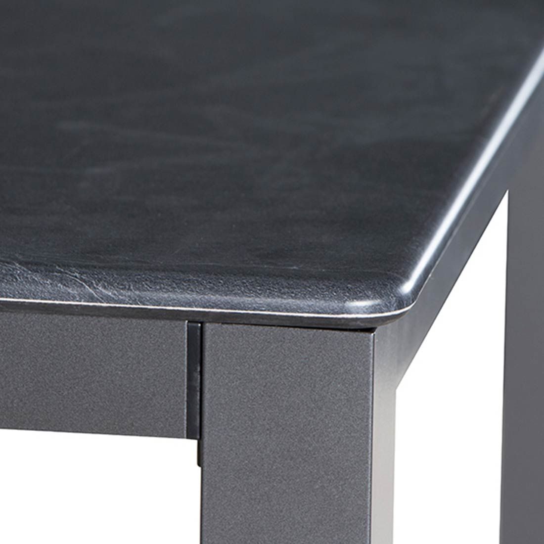 Siena Garden Slim Lofttisch 160x90cm Stahl/Topalit