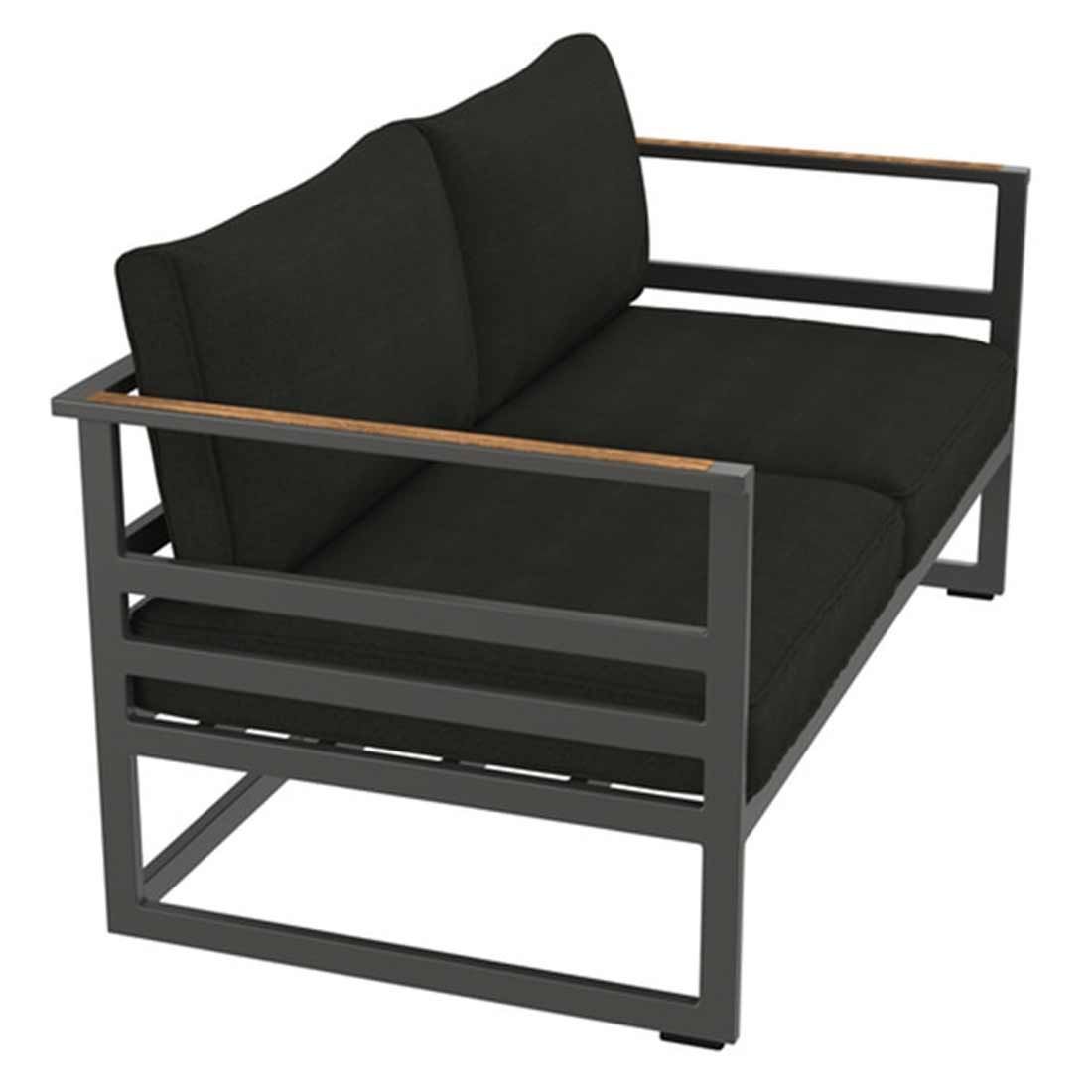 Sieger Sydney Gartensofa Aluminium/Sunproof