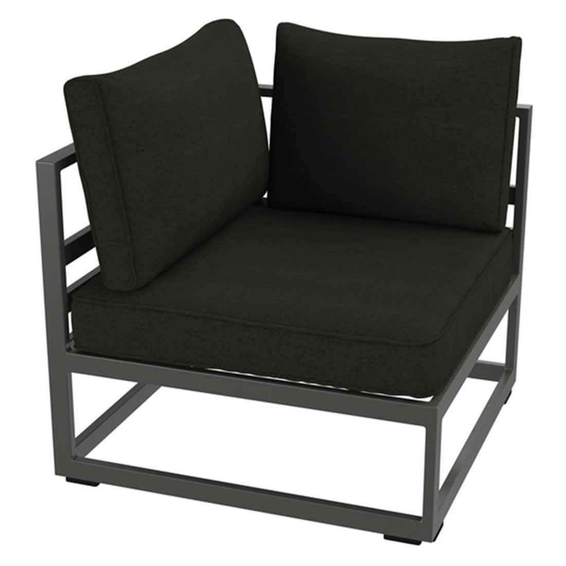 Sieger Sydney Eckmodul Aluminium/Sunproof