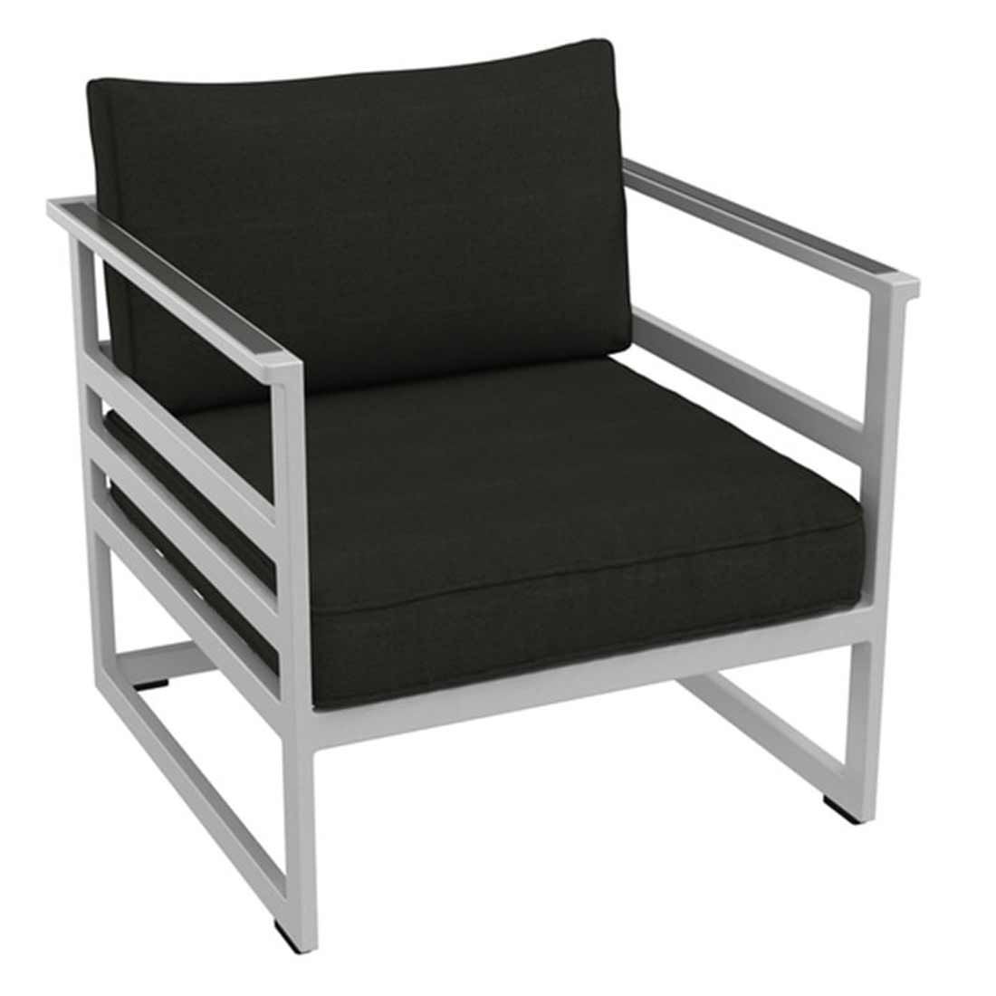 Sieger Melbourne Loungesessel Aluminium/Sunproof