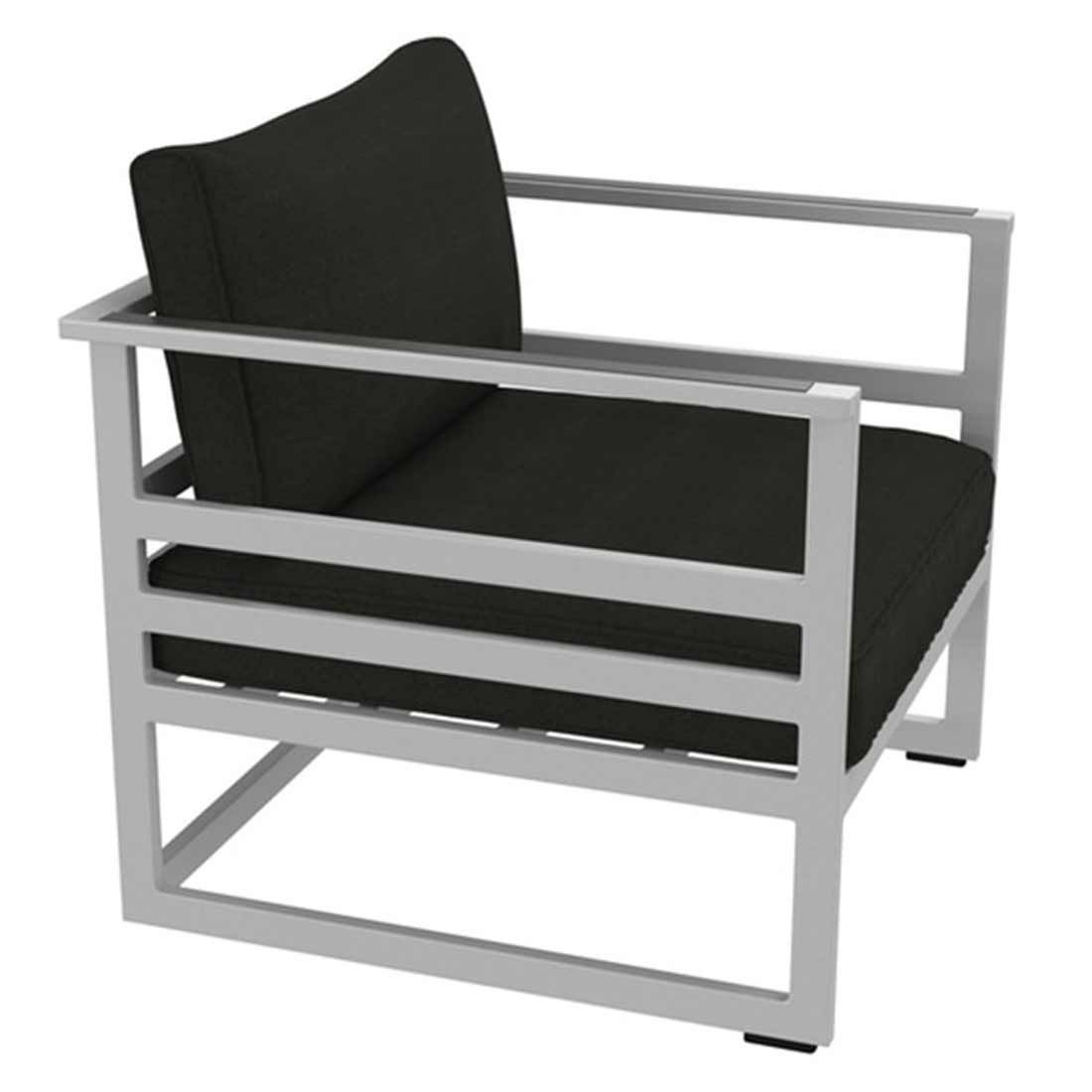 Sieger Melbourne Loungesessel Aluminium/Sunproof