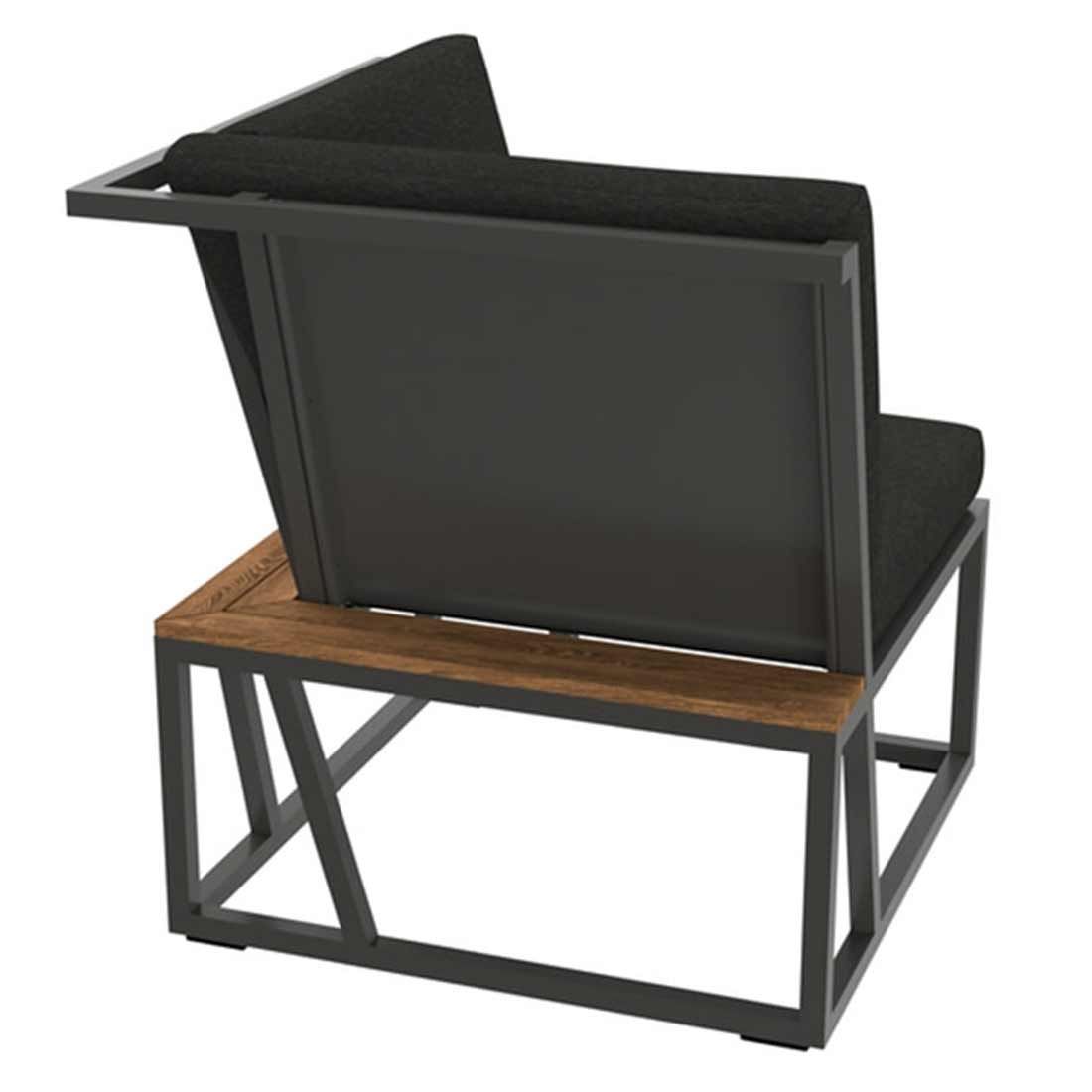 Sieger Havanna Eckmodul Aluminium/Sunproof