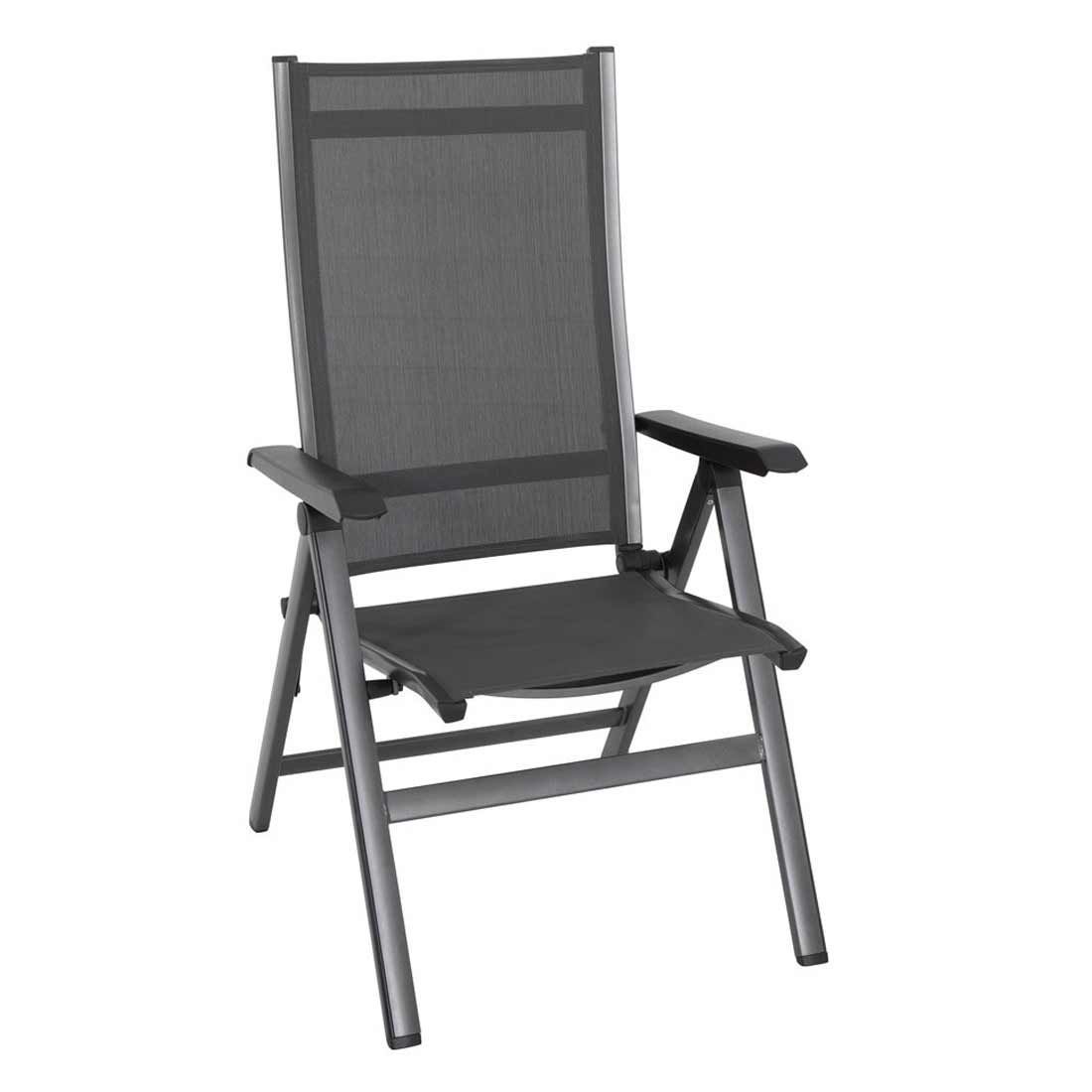 MWH Elements Gartenmöbelset 7-teilig mit Alutapo Gartentisch 160x95cm