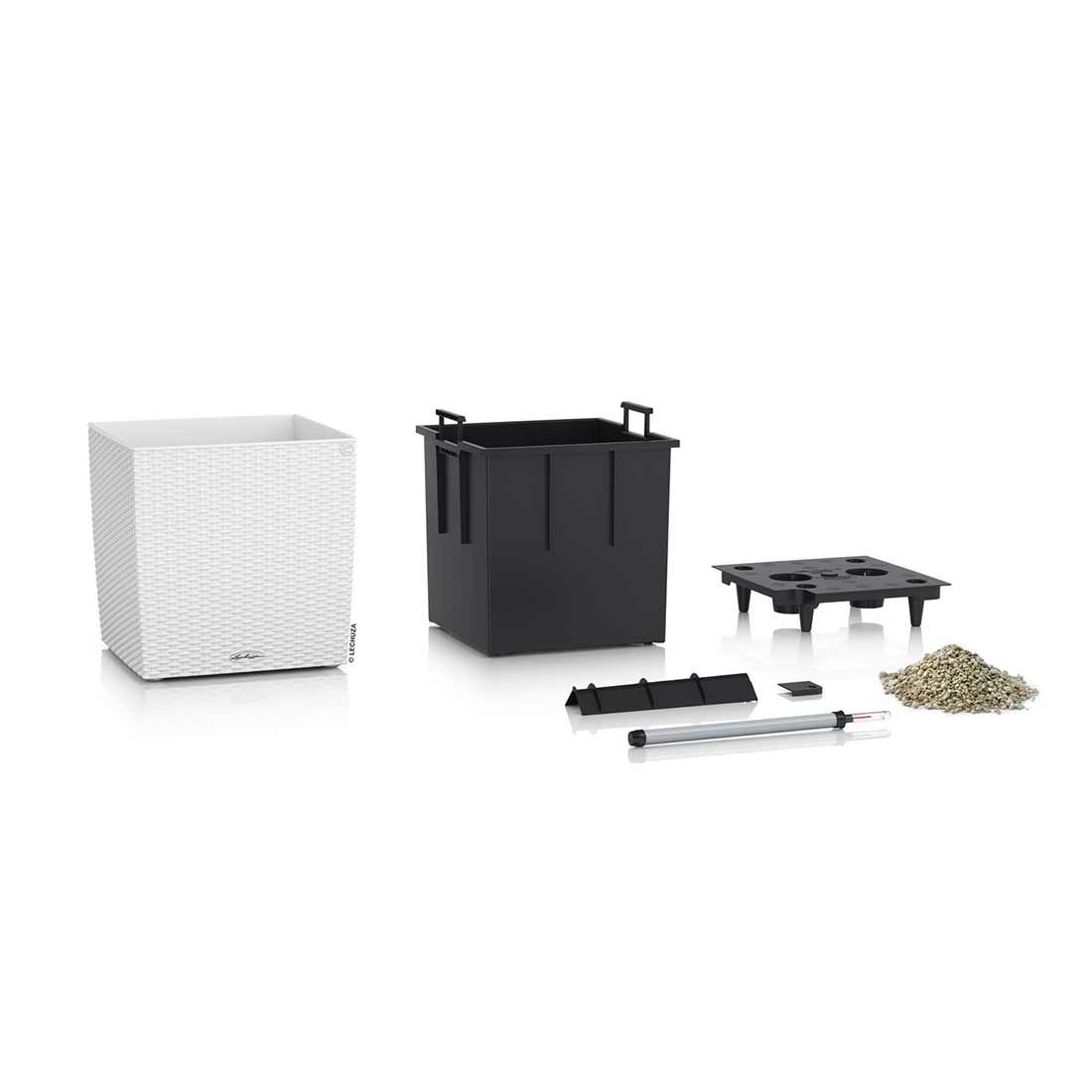 Lechuza Cube Pflanztopf 50x50x50cm Kunststoff