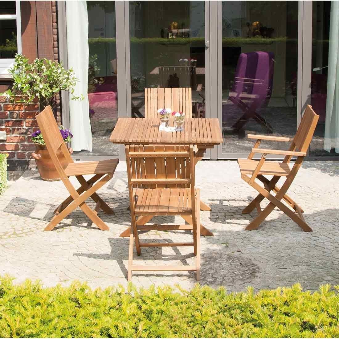 Siena Garden Falun Klappsessel 50,5x55x88,5cm Akazienholz