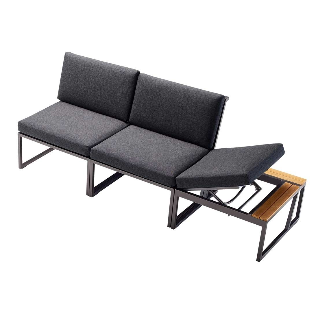 Sieger Havanna Gartensofa Aluminium/Sunproof