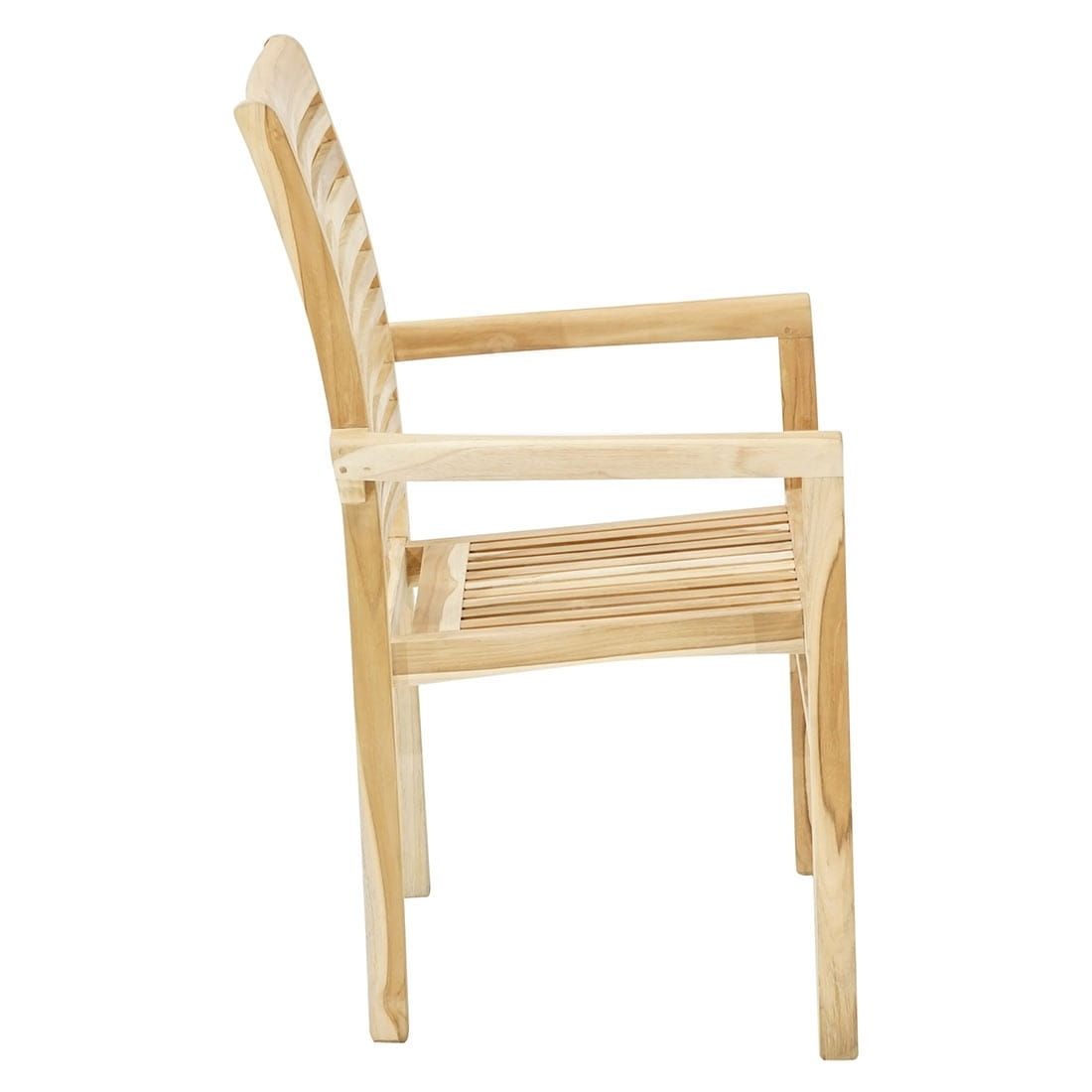 Ploß Pittsburgh Stapelsessel Eco Teak