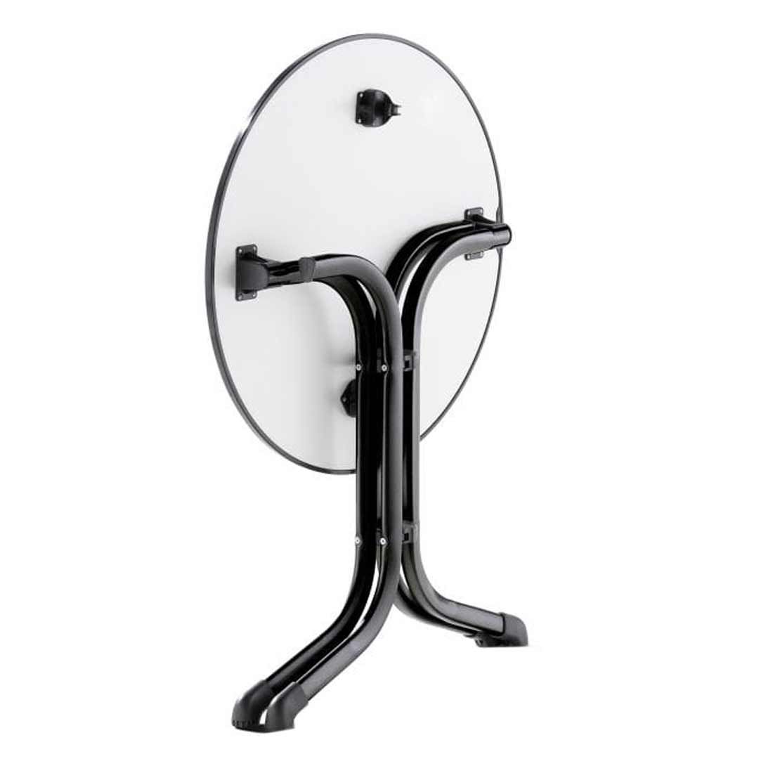 Sieger Boulevard Klapptisch Ø68cm Stahl/Vivodur