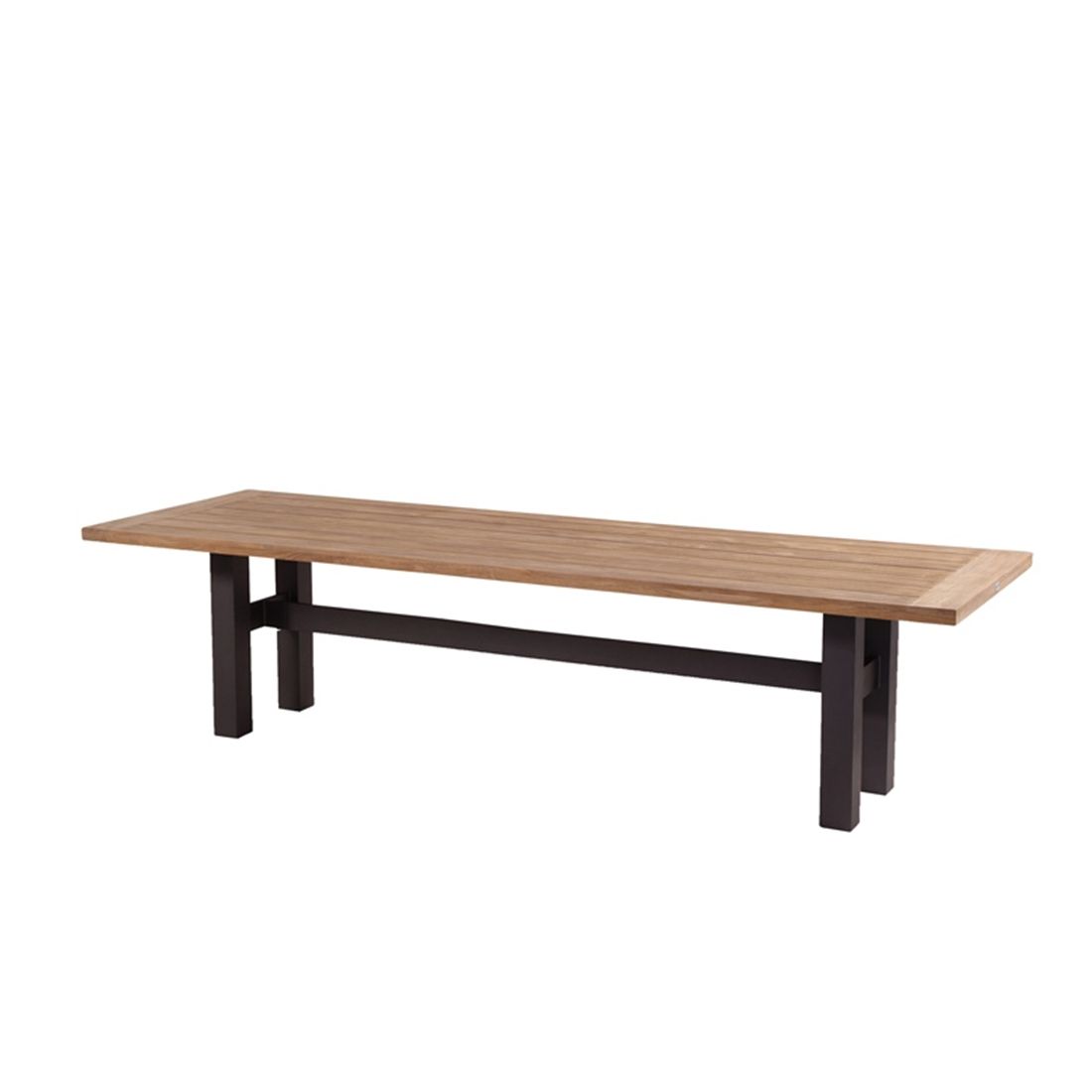Hartman Sophie Yasmani Gartentisch 300x100 cm Aluminium/Teak Recycelt