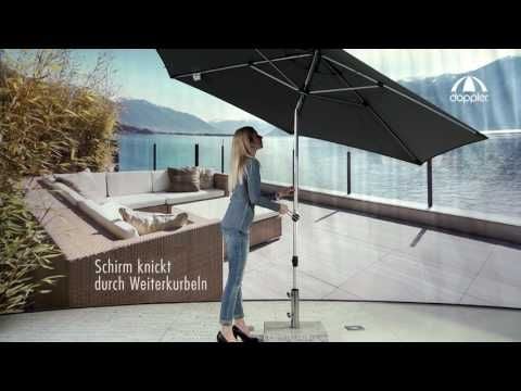 Doppler Expert Sonnenschirm Ø280cm mit Kurbel