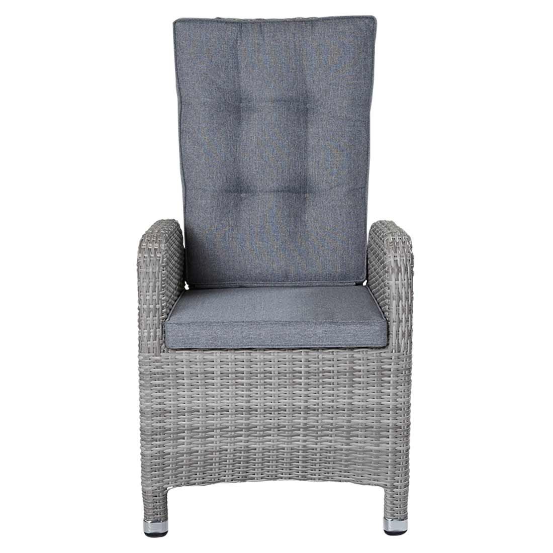 LC Garden Nizza Dining-Verstellsessel Geflecht/Polster