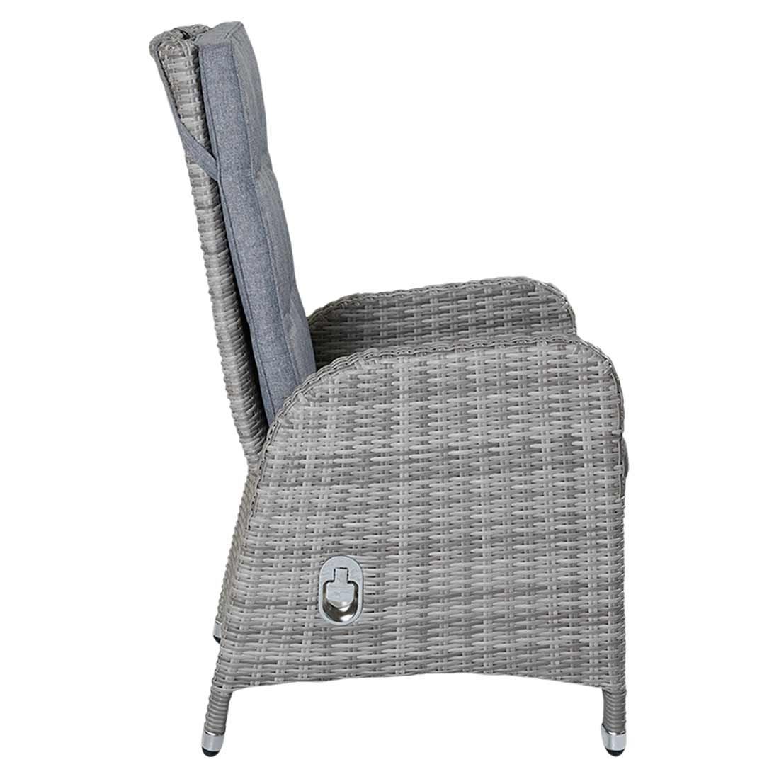 LC Garden Nizza Dining-Verstellsessel Geflecht/Polster