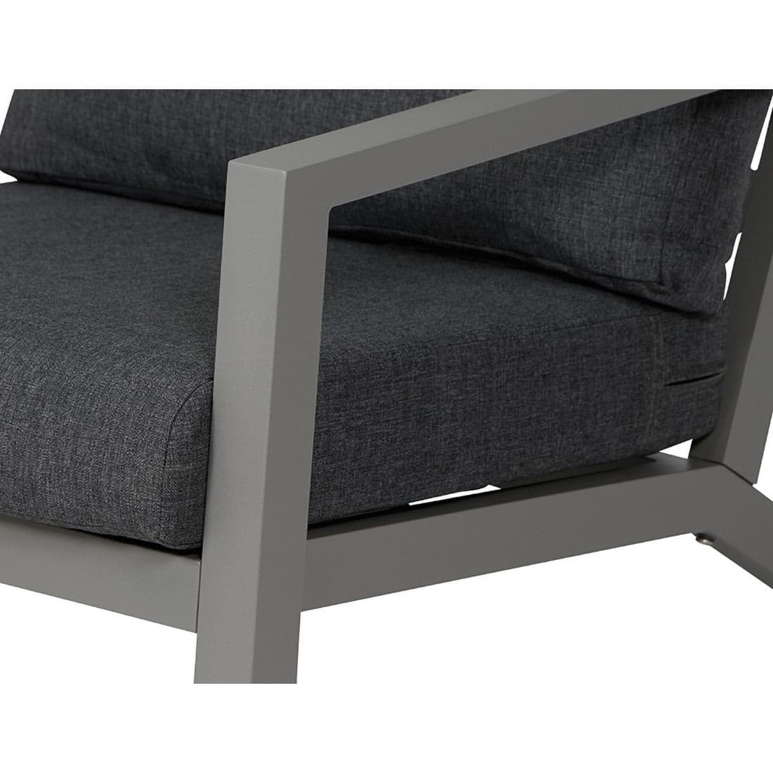 Siena Garden Belia Loungesessel Aluminium inkl. Kissen