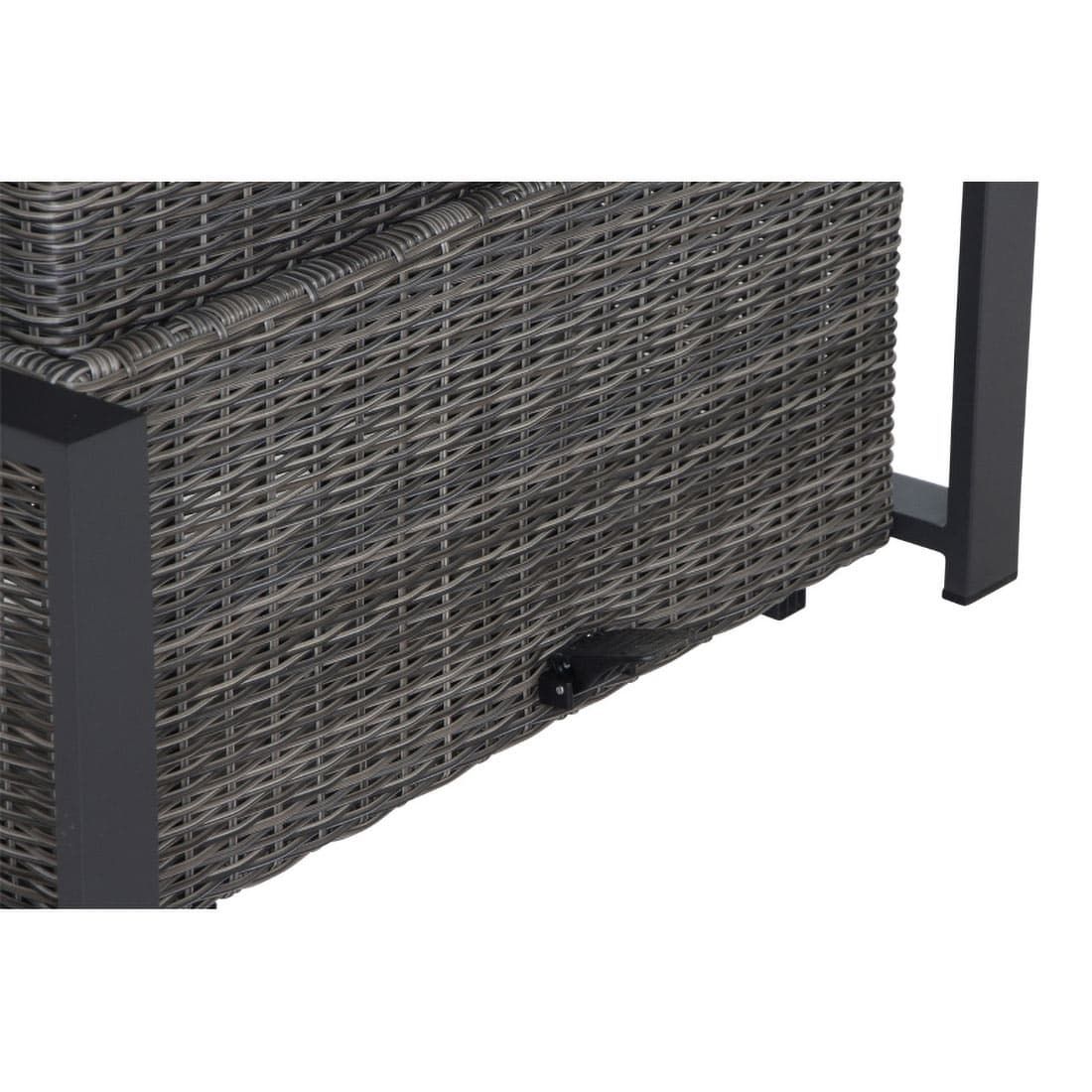 Siena Garden Corido Gartentisch 160x90cm Alu/Geflecht/Keramik