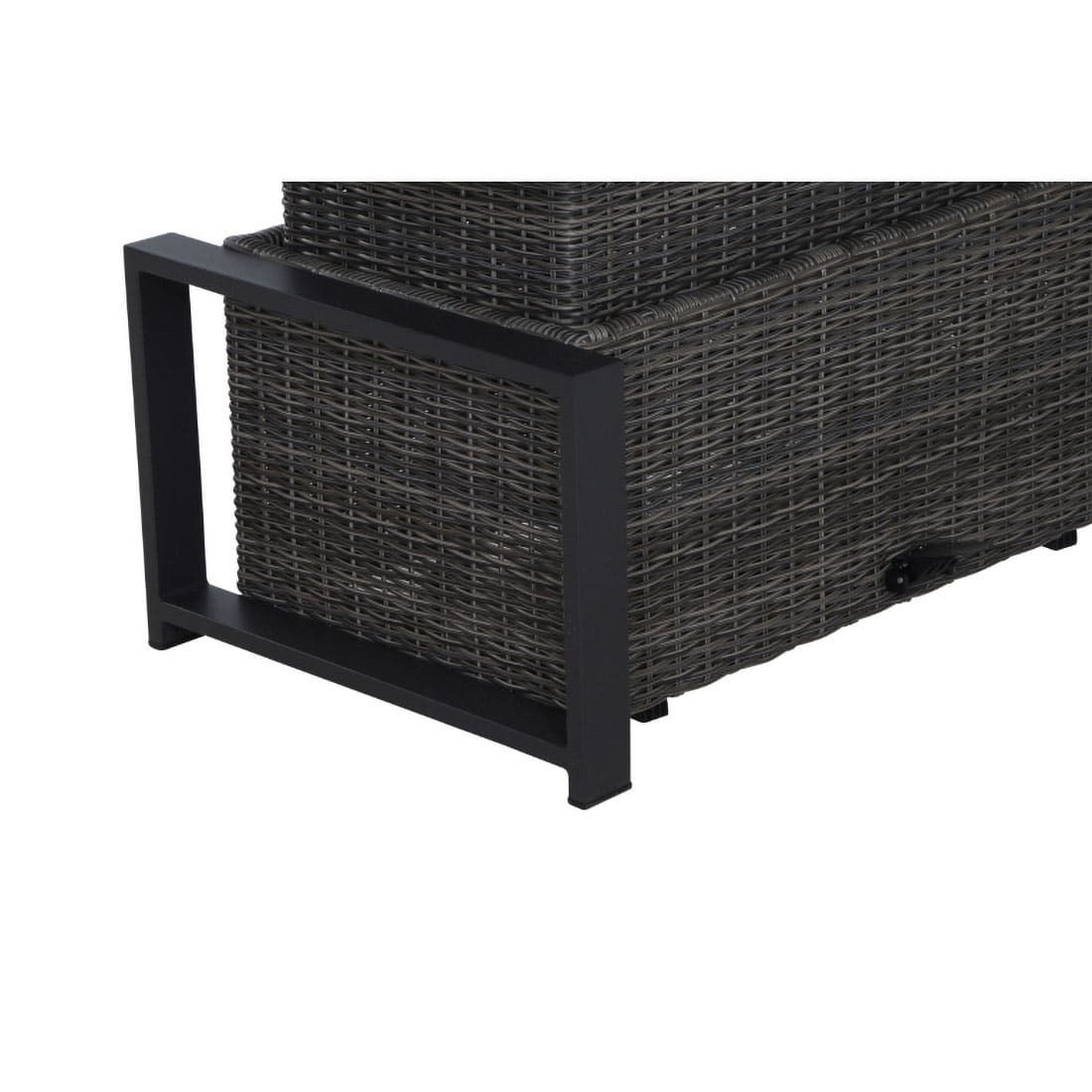 Siena Garden Corido Gartentisch 160x90cm Alu/Geflecht/Keramik