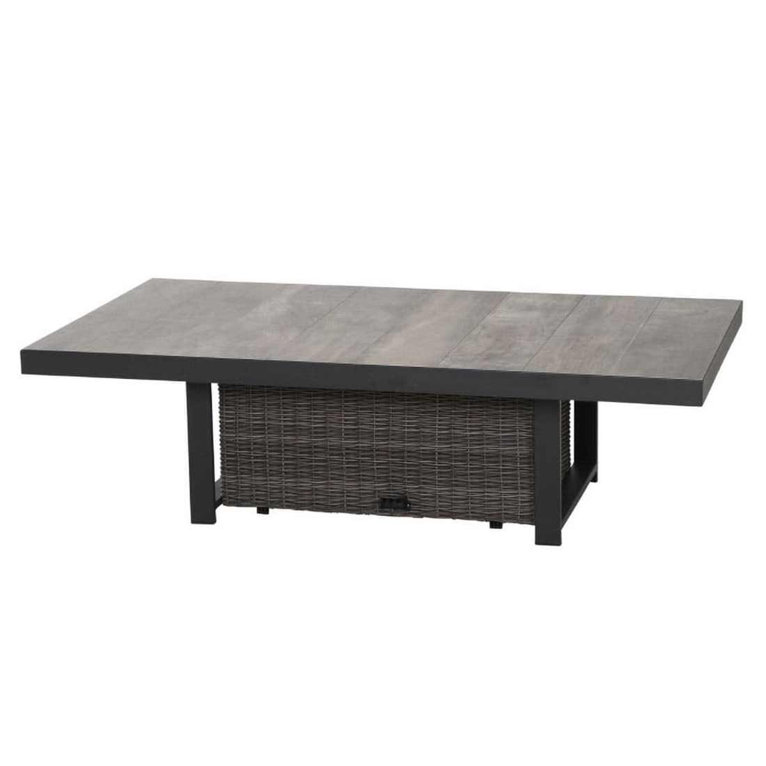 Siena Garden Corido Gartentisch 160x90cm Alu/Geflecht/Keramik