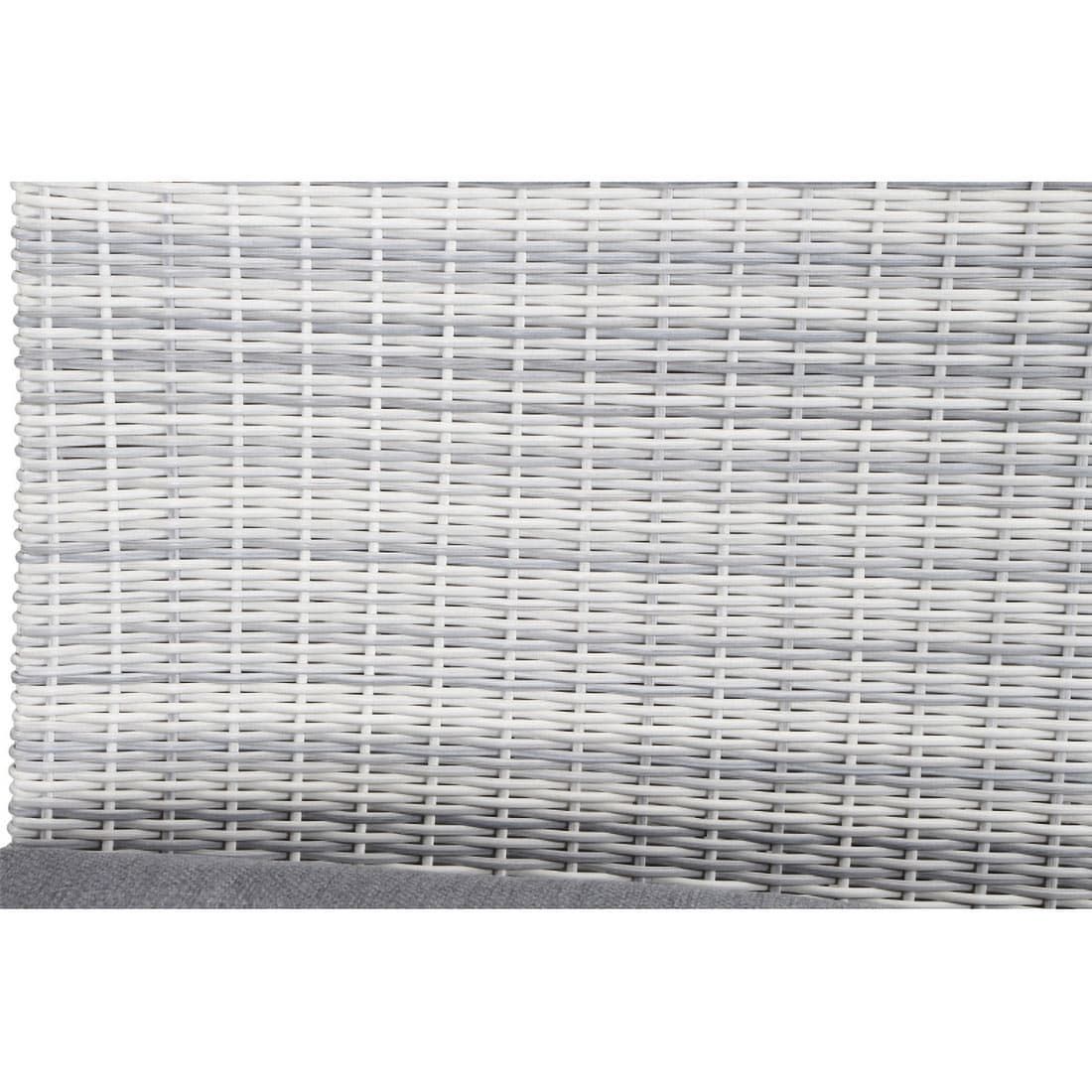Siena Garden Corido Mittelmodul Aluminium/Geflecht inkl. Kissen