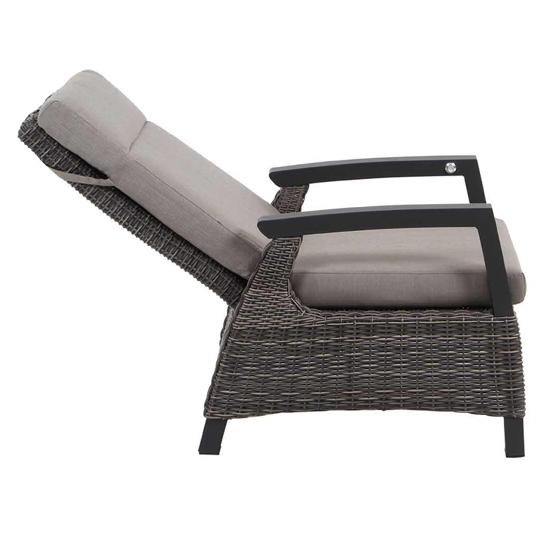 Siena Garden Corido Loungesessel Alu/Geflecht inkl. Kissen