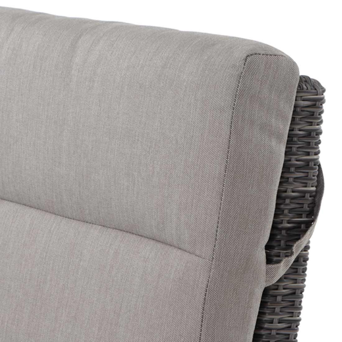 Siena Garden Corido Loungesessel Alu/Geflecht inkl. Kissen