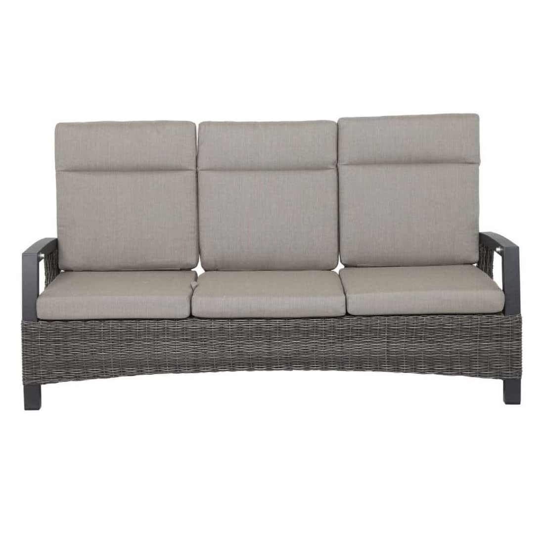 Siena Garden Corido Gartensofa Aluminium/Geflecht inkl Kissen