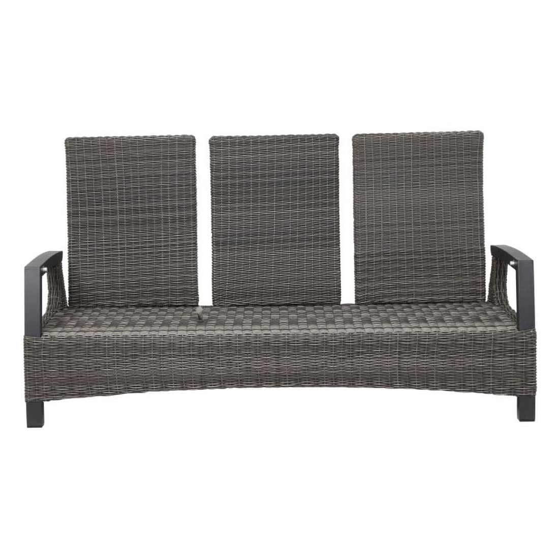 Siena Garden Corido Gartensofa Aluminium/Geflecht inkl Kissen