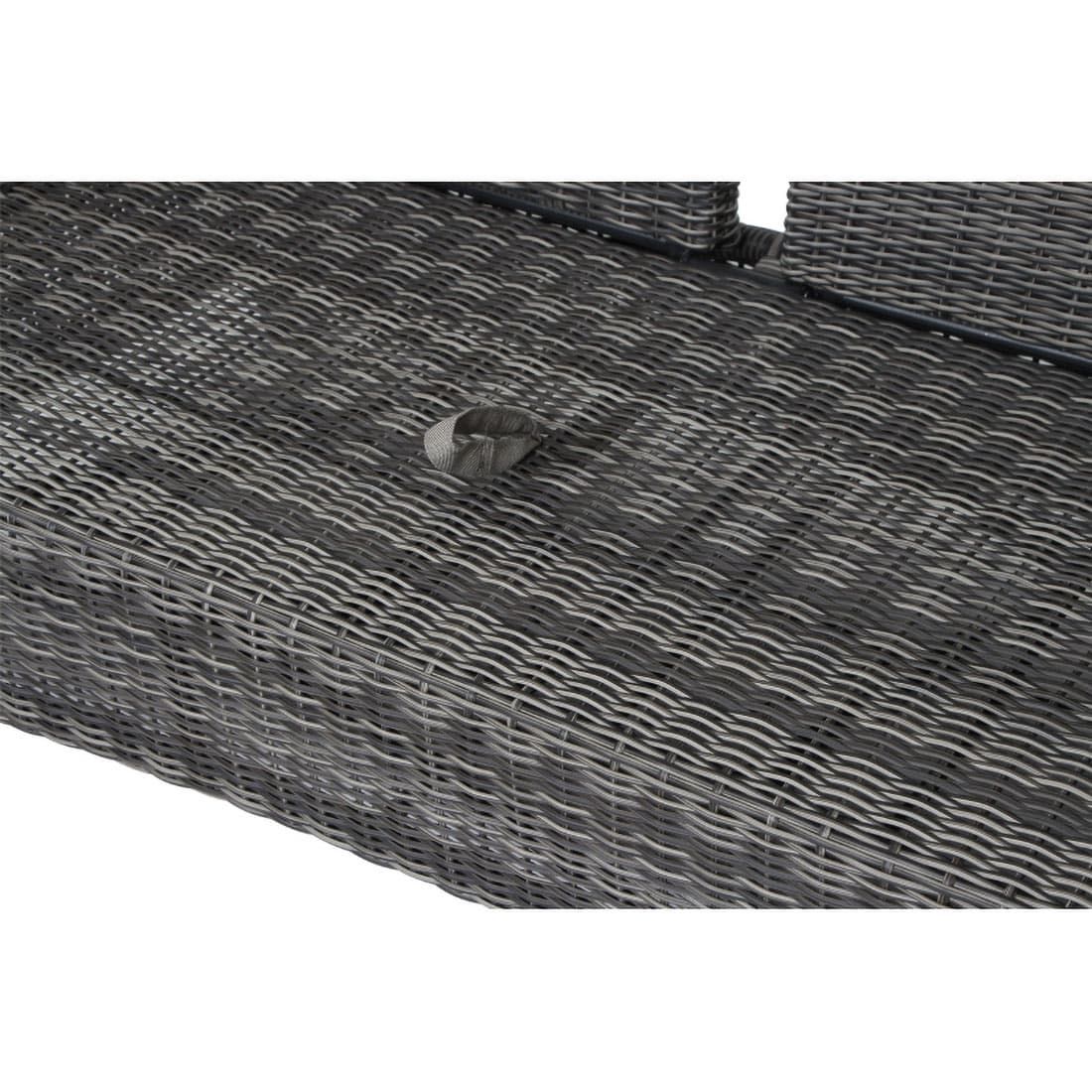 Siena Garden Corido Gartensofa Aluminium/Geflecht inkl Kissen