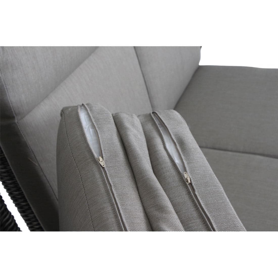 Siena Garden Corido Gartensofa Aluminium/Geflecht inkl Kissen