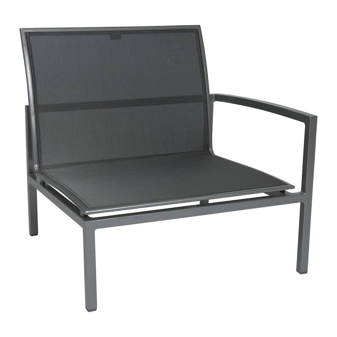Stern Skelby Loungeset 6-tlg. Aluminium/Textilene inkl. Kissen