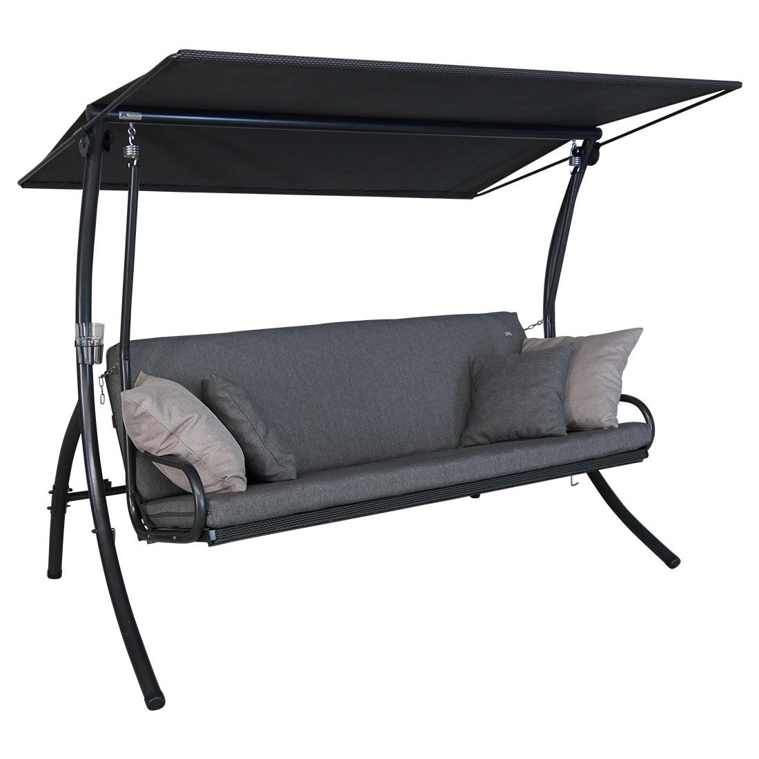Angerer Swing Smart Hollywoodschaukel Stahl/Textilene