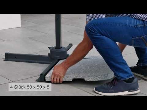 Schneider Rhodos Twist-Woody Ampelschirm 300x300cm