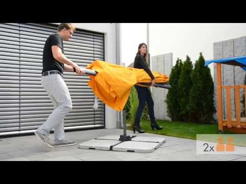 Schneider Rhodos Grande Ampelschirm Ø400cm