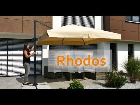 Schneider Rhodos Grande Ampelschirm Ø400cm