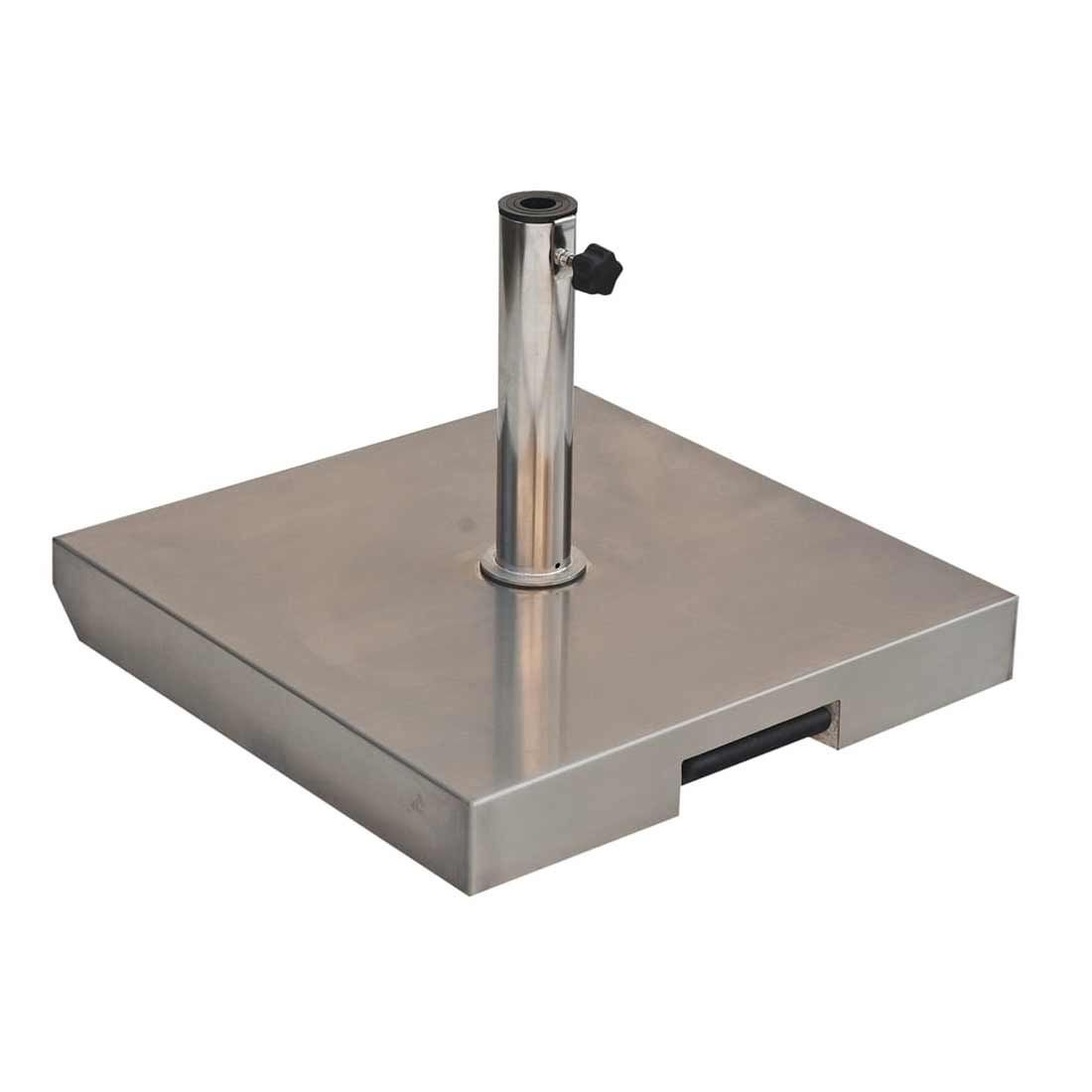 OUTLIV. Schirmständer 55kg mit Edelstahlhaube (25-55mm)