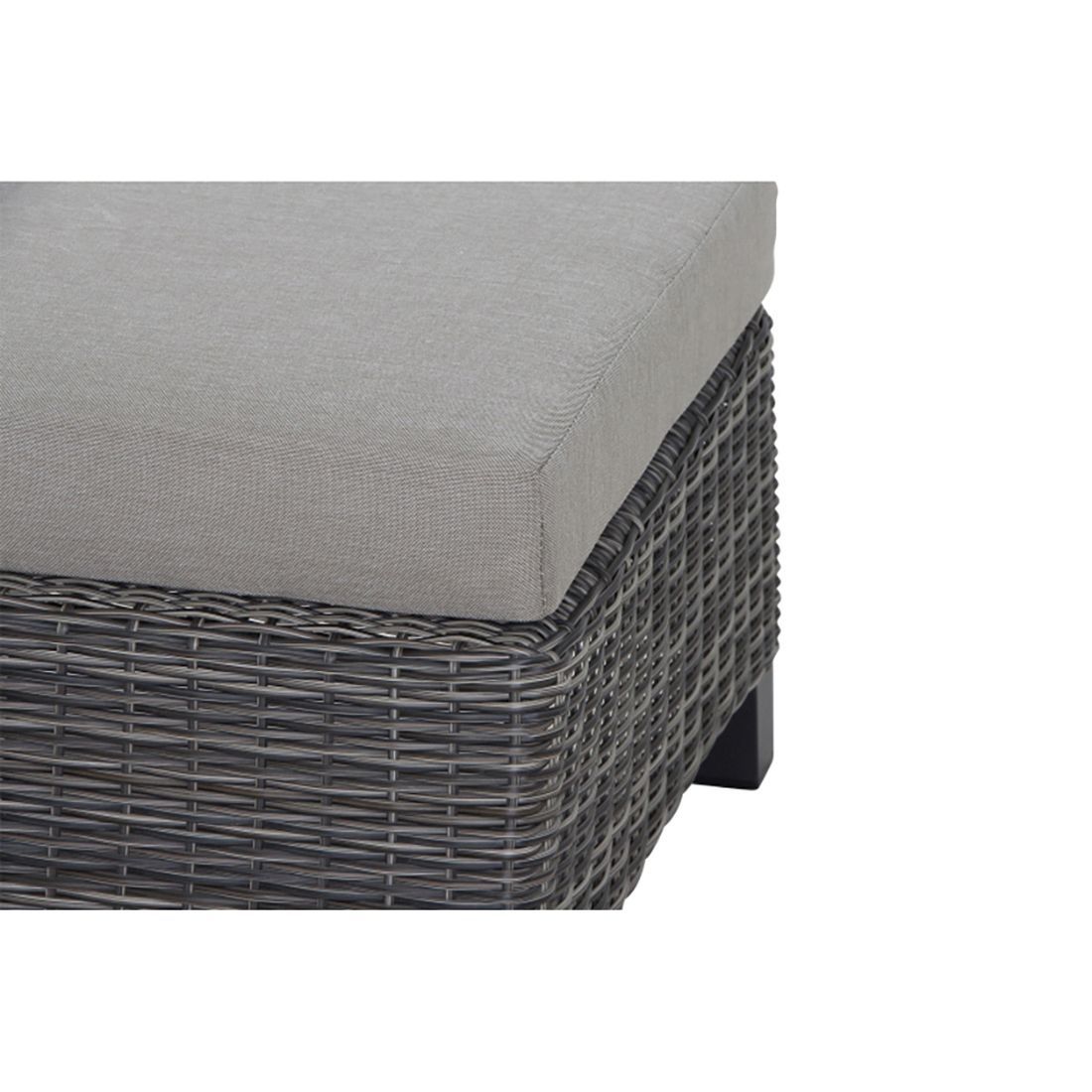 Siena Garden Corido Loungehocker Gardino®-Geflecht/Polster