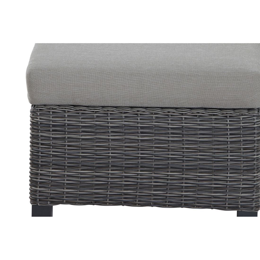 Siena Garden Corido Loungehocker Gardino®-Geflecht/Polster