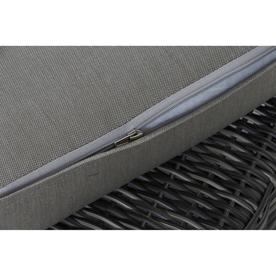 Siena Garden Corido Loungehocker Gardino®-Geflecht/Polster