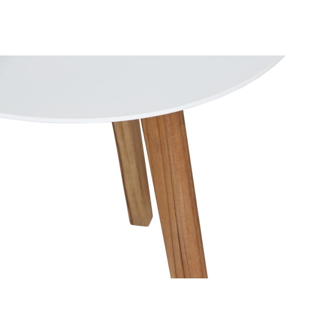 Siena Garden Alba Beistelltisch Ø50x45cm Teak/Aluminium