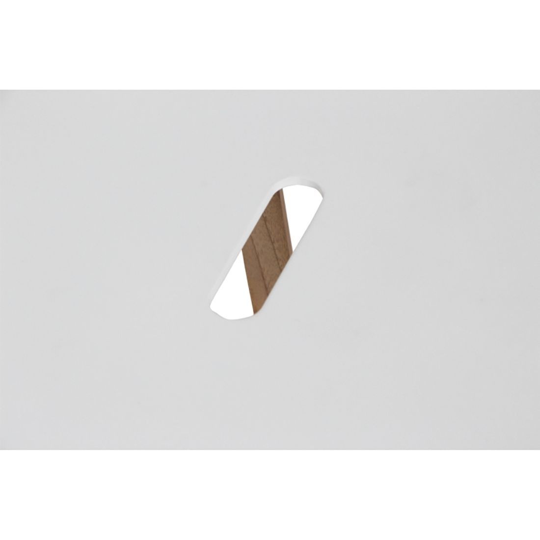 Siena Garden Alba Beistelltisch Ø50x45cm Teak/Aluminium