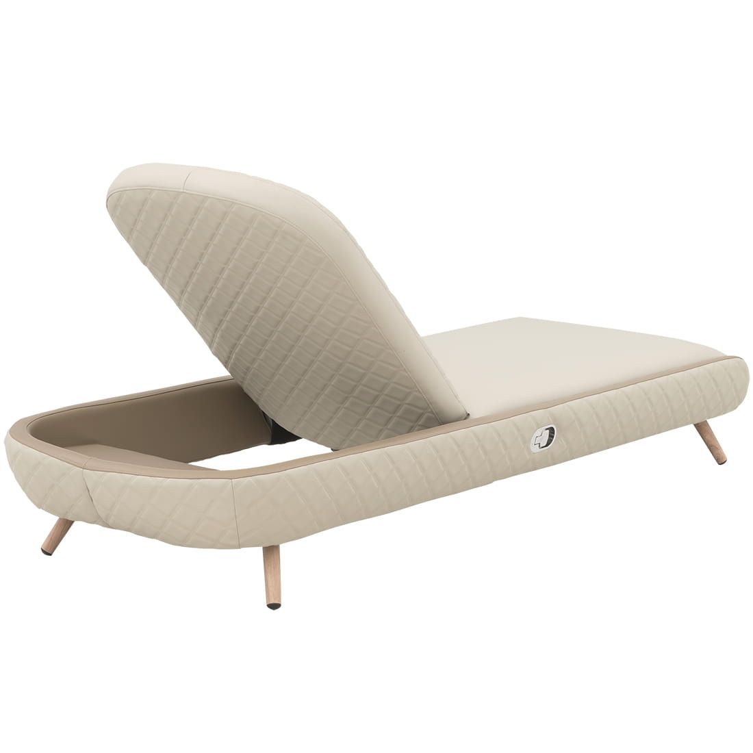 Domus Ventures Corsica Gartenliege Aluminium/Marina Plus
