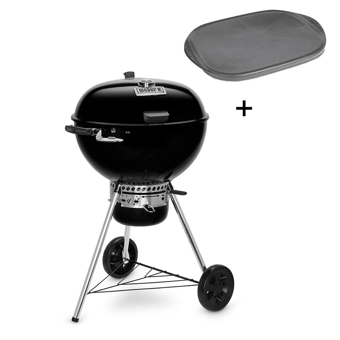 Weber Holzkohlegrill Master-Touch GBS Premium SE E-5775 inklusive Keramik-Grillplatte