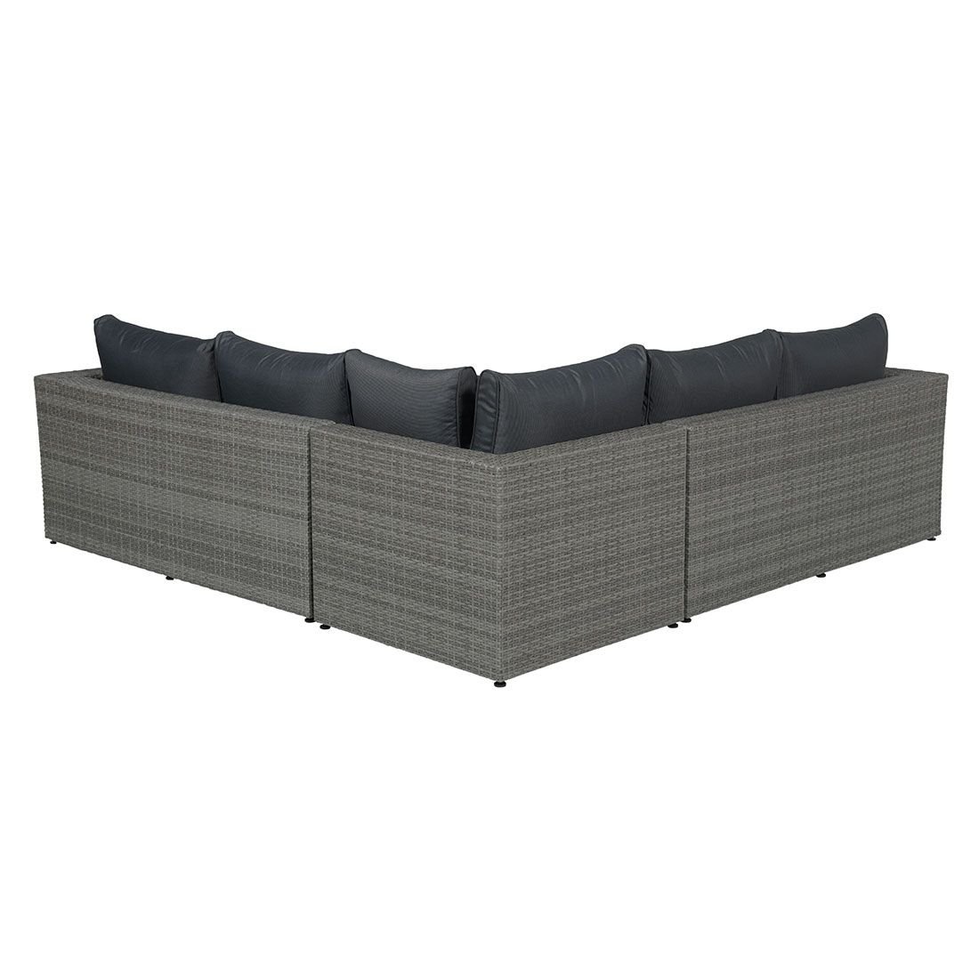 Garden Impressions Cayman II Ecklounge 4t-teiligGeflecht inklusive Kissen