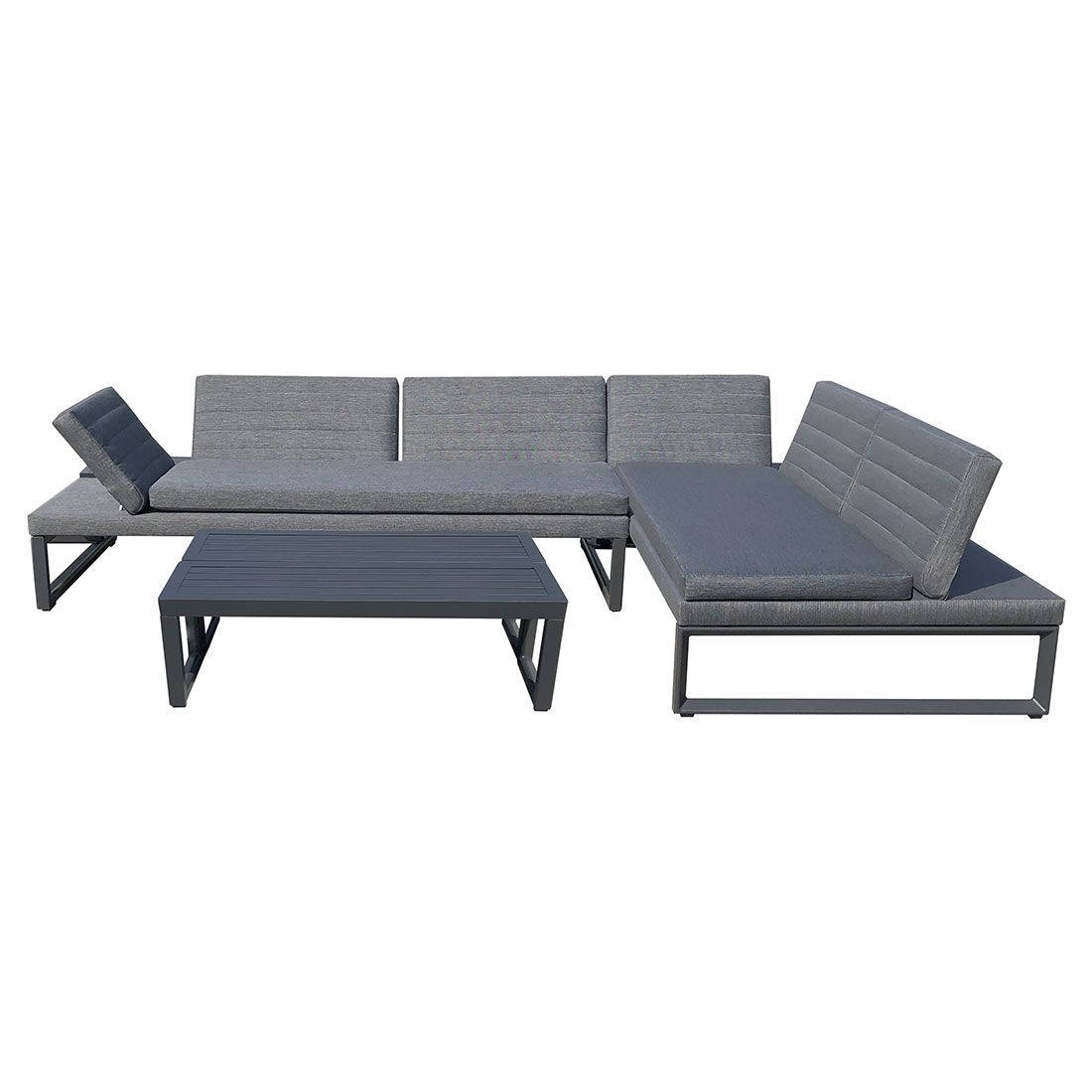 OUTLIV. Magic Box Ecklounge 4tlg. Aluminium