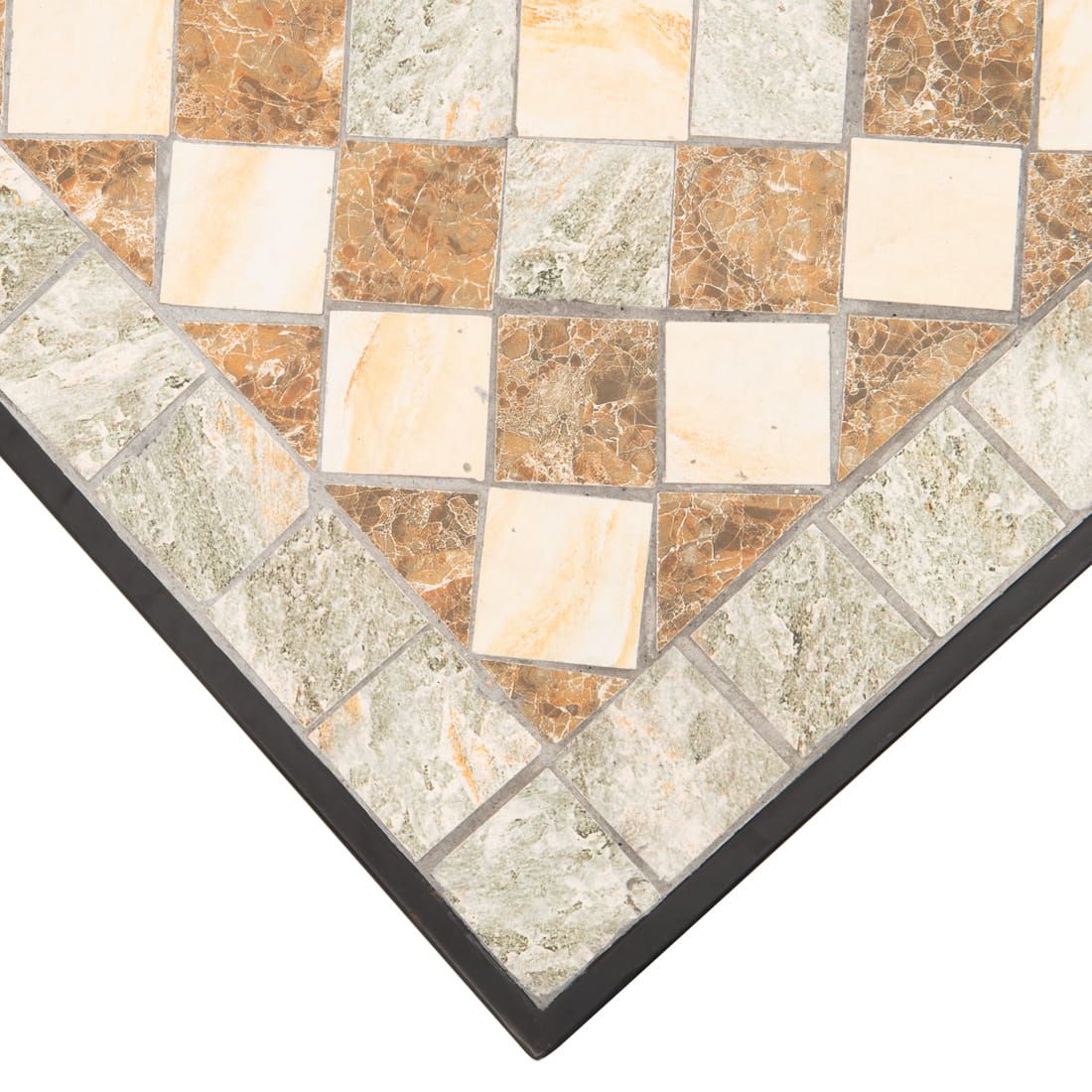 OUTLIV. Mosaik Gartentisch 160x90cm Eisen/Mosaik
